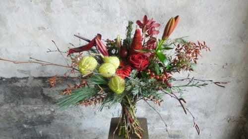 Kerstboeket exclusief